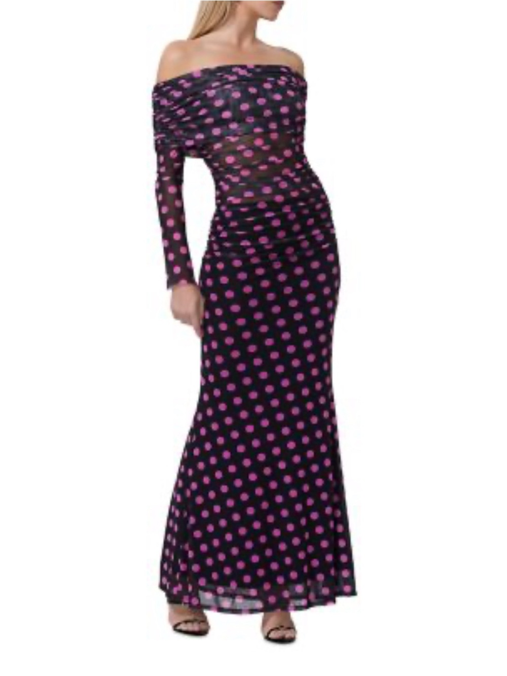 AFRM Polly Off-The-Shoulder Dress